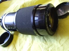 NIKON telephoto zoom lens zoom-nikkor. c AUTO1:4.5 f=~mm 140647