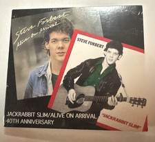 STEVE FORBERT: Jackrabbit Slim/Alive on Arrival  (40th Ann. Ed.)  2-CD rem.  NEW