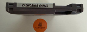 Carro de juegos California Games Nintendo NES PAL A versi&oacute;n Reino Unido totalmente limpio y probado