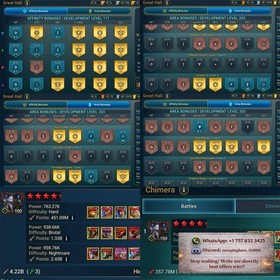 RaidShadowLegends| 14 Mythic|155 Legendary|Endgame|17M Power|Speed 441|1-kay all