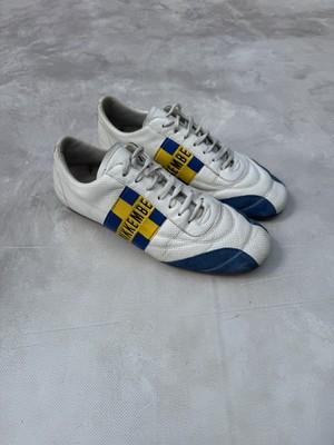 Dirk Bikkemberg Low Top Y2k Leather Sneakers Size 43,5
