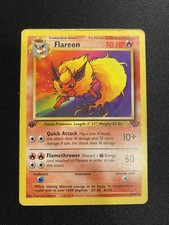 Flareon [1st Edition] #19 Prices | Pokemon Jungle | Pokemon Cards