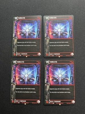 Neuroscape TCG Genesis Kickstarter -  Third Eye # 167 Uncommon Mystic