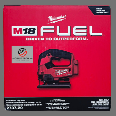 Milwaukee M18 FUEL D-Handle Jig Saw 2737-20 Brushless JigSaw 18V - SEALED