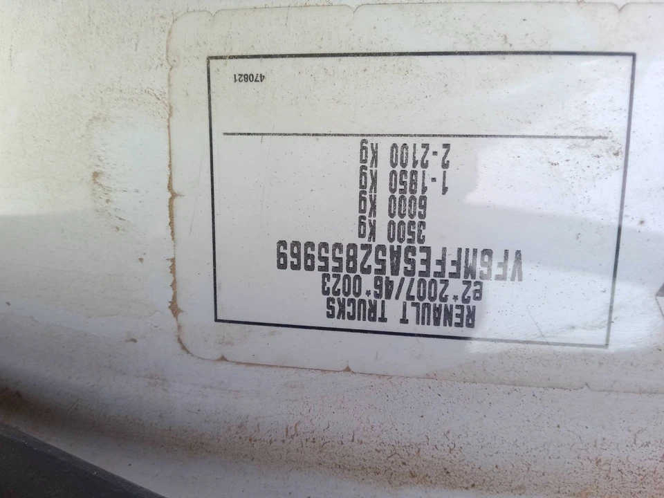 CENTRALINA MOTORE / 70471 PER RENAULT MASTER III FURGONETA FV 2.3 DCI 125 FWD - Immagine 4 di 4