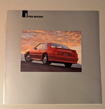 Original 1991 Ford Mustang Sales Catalog  Brochure