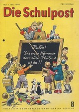 2 Hefte "Die Schulpost", Nr. 1 und 2