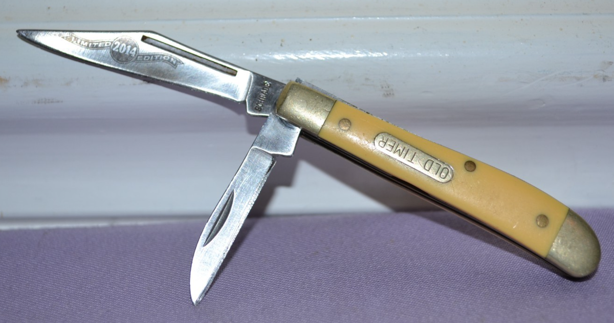 Schrade 720TY Old Timer 2014 Limited Edition 2 Blade Folding