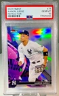 Aaron Judge 2021 Topps Finest #77 *Refractor* MVP Yankees PSA 10