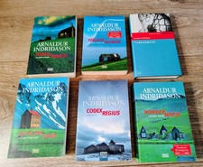 Arnaldur Indridason 6 Bücher Todesintrige,-h...