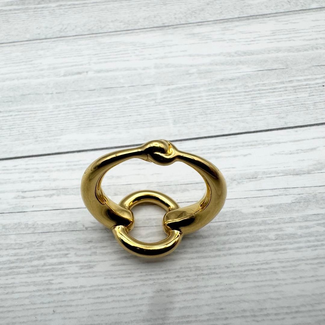 [Extremely Good Condition] Scarf Ring Moe Gold - image 6