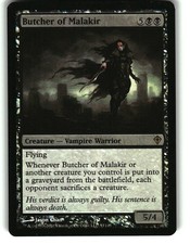 Magic the Gathering - Worldwake Butcher of Malakir 2010 53 Rare Foil