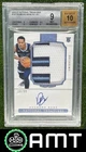 Desmond Bane RC Patch BGS 9 Auto 10 2020-21 Panini National Treasures 18/99 3269