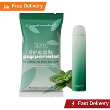 Quitz Peppermint Smokeless Inhaler Nicotine-Free Flavored Air Inhaler ...