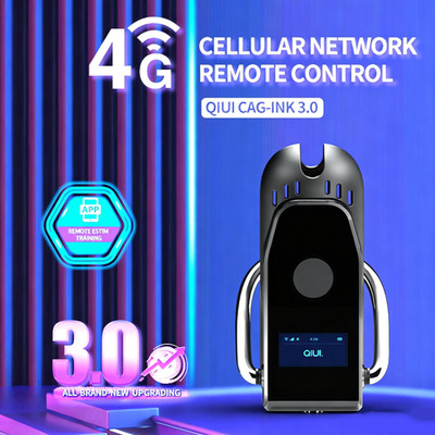 QIUI Upgraded Cellmate 3 Cage APP Remote Control Cage Chastity Belt NEW