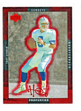 TROY AIKMAN/KERRY COLLINS COWBOYS 1996 Upper Deck Hot Properties CARD# HT-9