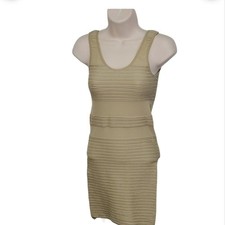 M USA Cabuson Beige Mini Dress  Size XS_M  sleevelss *