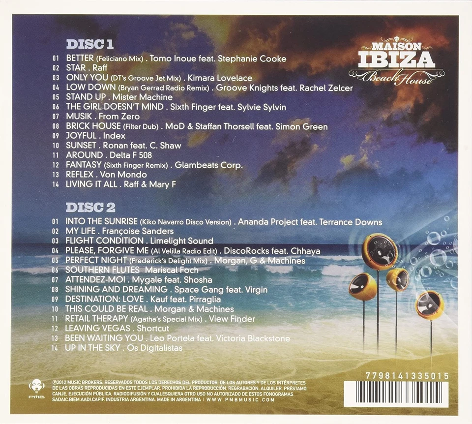 Maison Ibizza-Beach House Maison Ibiza: Beach House / Various (CD) (US IMPORT) - Image 3 of 3