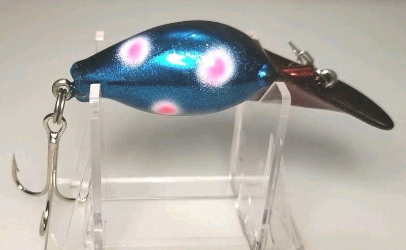 Vintage Luhr Jensen Hot Shot 1/2 Oz SE SP# Nice Custom Painted!
