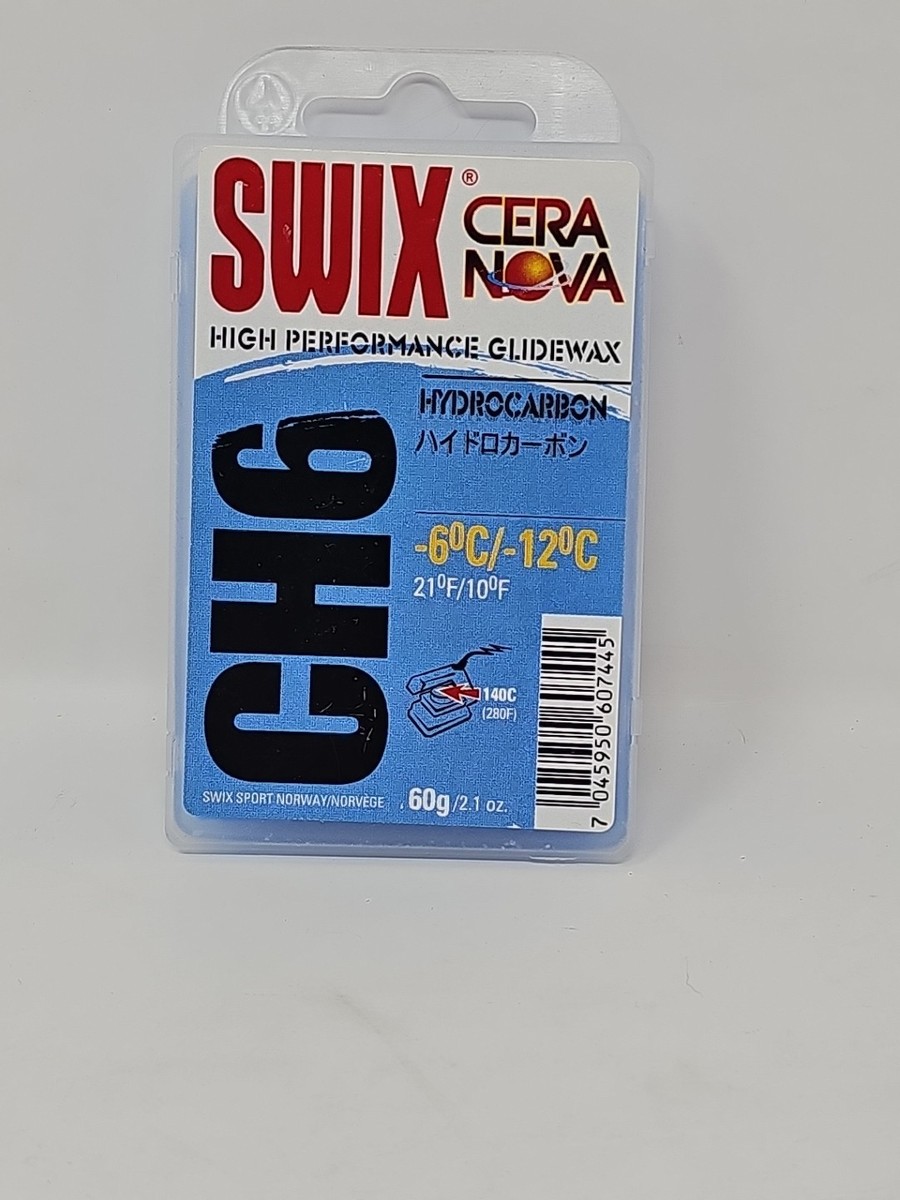 Swix Ch6 Blue High Performance Glide Wax 60g for sale online | eBay