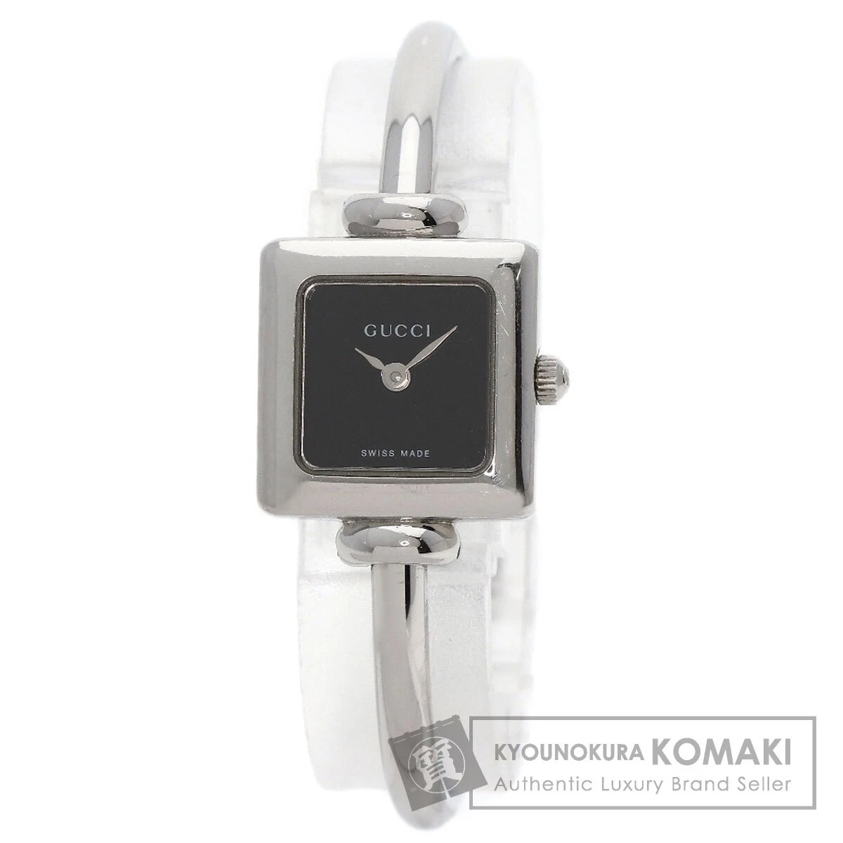Montre Gucci 1900L cadran carré acier inoxydable/ss occasion
