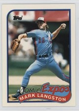 1989 Topps Traded Box Set Collector's Edition (Tiffany) Mark Langston #66T 19zq