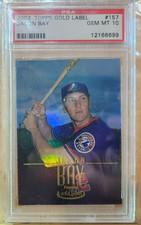 2002 Topps Gold Label Jason Bay RC #157 Montreal Expos Rookie Card Graded PSA 10