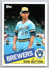 1985 Topps - Don Sutton #729 - *Near Mint*