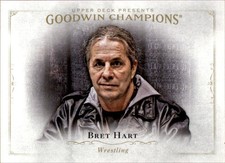 Bret Hart 2016 Upper Deck Goodwin Champions #61 Pro Wrestling Trading Card