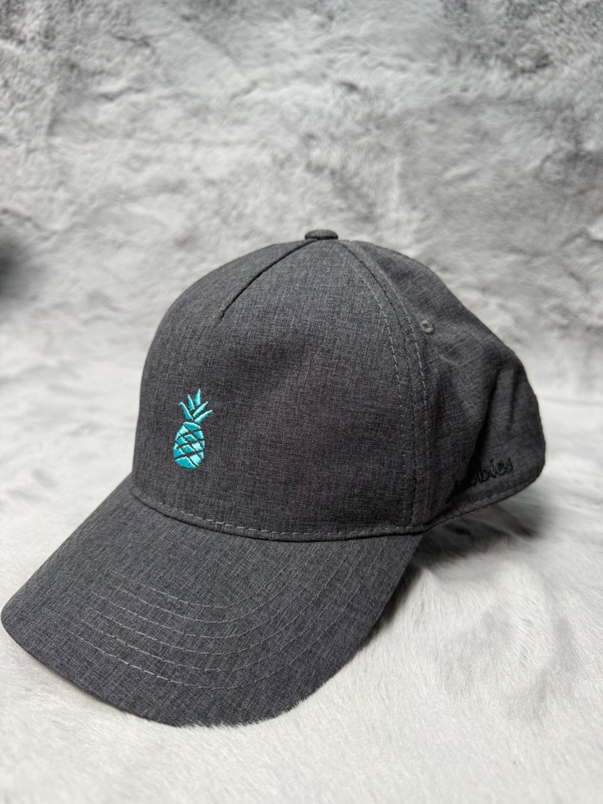 Chubbies Hat Cap Black Pineapple Snap Back Casual… - image 2