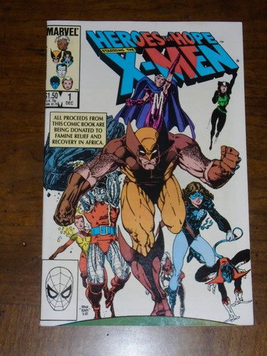 X-Men Heroes For Hope 1  Unread High Grade Marvel Comics