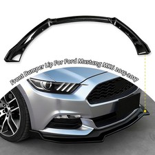 Front Bumper Lip Chin Spoiler Splitter Performance Style For 2015-17 Mustang Gt Front Bumper Lip Chin Spoiler Splitter Performance Style For 2015-17 Mustang Gt