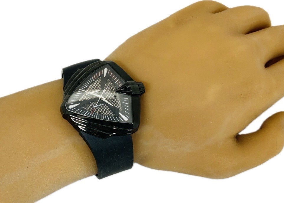 HAMI VEN AUTOMATIC H246150 黒ラバー レンタル商品【H246150】HAMILTON ベンチュラ ラバー｜カリトケ