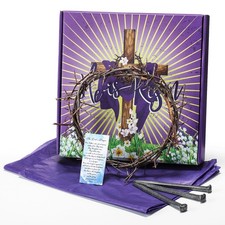 7 Pcs Crown of Thorns Set Includes 1 Pcs Christian Jesus 8 in Crown of Thorns...