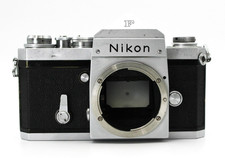 Nikon F Eyelevel Finder 35mm SLR Film Camera Silver Body From JAPAN
