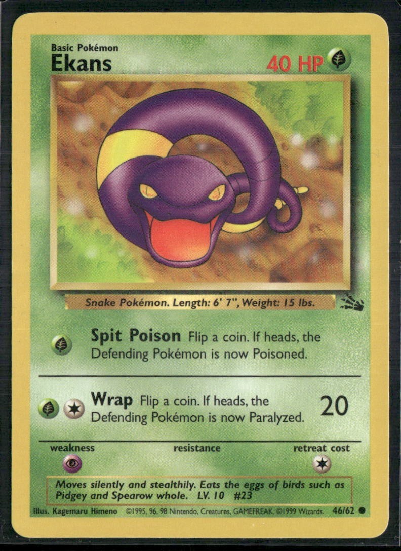 Fossil #46/62 Ekans