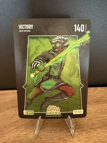 2025 Bo Jackson Battle Arena Griffey Set Glow Battlefoil Victory