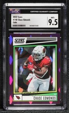 2022 Score Cubic 91/299 Chase Edmonds #148 CGC 9.5 Mint+ 14dq