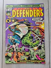 Defenders 29 Marvel Comics 1975 Mid Grade Key Issue 2nd Starhawk