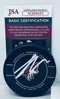 Logan Cooley signed Arizona Coyotes Official Game Puck autographed Jsa Coa