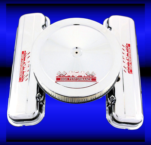Chrome Valve Covers And 390 Hp Emblem Air Cleaner Combo Fits Ford 390
