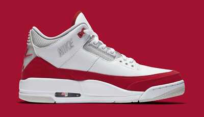 Nike Air Jordan Retro 3 TH SP Tinker Air Max White Red Cement