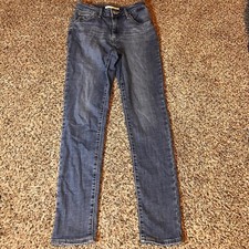 Levi's 721 High Rise Skinny Jeans Dark Wash Denim Classic Size 27