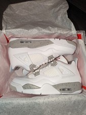 Size 9 - Jordan 4 Retro Mid White Oreo DS