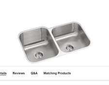 NEW PROFLO PFUC908A G9 Plomosa 31-7-16" Undermount Double Basin Stainless Steel