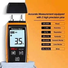 Wood Moisture Meter Digital Moisture Meter For Wallls/firewood/lumber/mortar Han