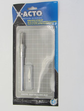 X-ACTO X7768 HOME/OFFICE CUTTING SET W/KNIFE, 5 BLADES & SELF HEALING MAT NEW!!!