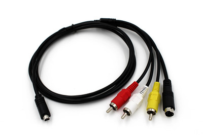 AV A/V TV Cable/Cord/Lead for Sony Handycam DCR-HC52/e DCR-SR47/e DCR-HC48/e