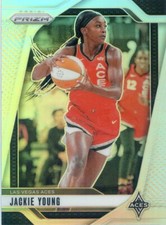 2024 Panini Prizm WNBA JACKIE YOUNG #1 SILVER PRIZM ACES