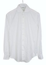 SUITSUPPLY Extra Slim Fit Formal Shirt Men's SMALL Cutaway Collar